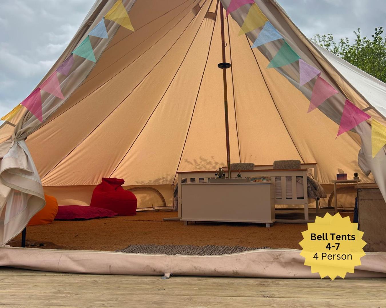 Luxury tent Spring Lakes Bell Tents *