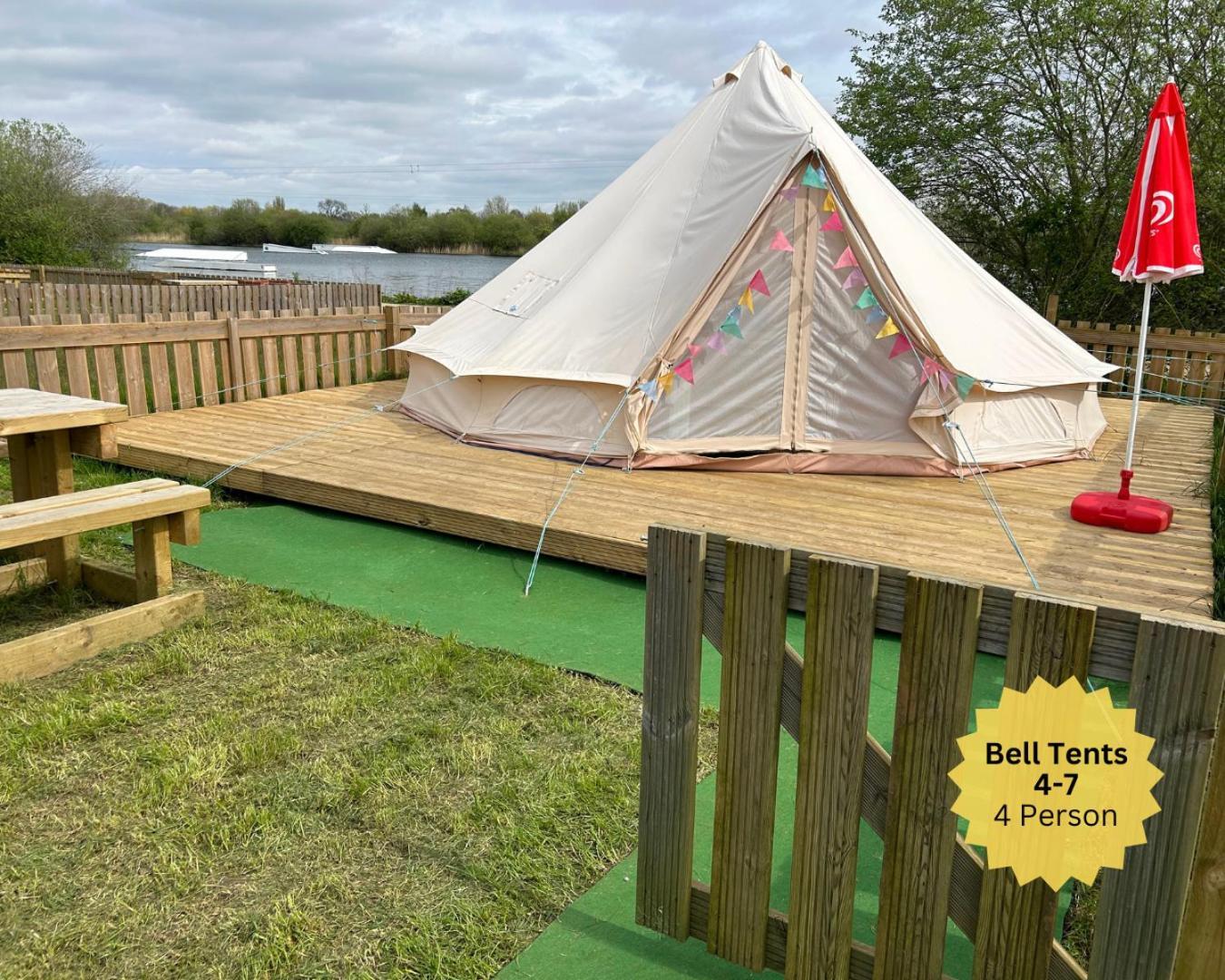 Luxury tent Spring Lakes Bell Tents Long Eaton